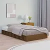 Image de vidaXL Bedframe massief hout honingbruin 75x190 cm820699