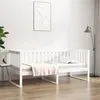 Image de vidaXL Slaapbank zonder matras 90x200 cm massief grenenhout wit820872