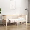Image de vidaXL Lit de Jour Canapé-lit Cadre de Lit d'Invité Lit d'Appoint Canapé de Salon Chambre à Coucher Intérieur 90x190 cm Bois de Pin Massif