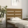 Image de vidaXL Hoofdbord 100x3x80 cm massief grenenhout honingbruin821335