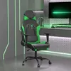 Image de Chaise gaming Vidaxl en metal non pliable H. 120.5 cm interieur noir