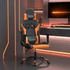 Image de Chaise Vidaxl en metal non pliable interieur H. 127.5 cm noir