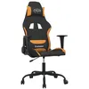 Image de Chaise vidaxl interieur non pliable en plastique H. 120 cm noir