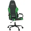 Image de Chaise Vidaxl interieur non empilable non pliable en plastique H. 118.5 cm noir