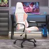 Image de Chaise Vidaxl H. 128 cm non empilable non pliable en plastique interieur rose