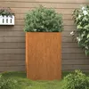 Image de Jardinière 52x48x75 cm acier corten