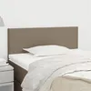 Image de Tête de lit Taupe 80x5x78 88 cm Tissu