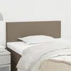 Image de Tête de lit Taupe 90x5x78 88 cm Tissu