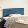 Image de Tête de lit Bleu foncé 90x5x78 88 cm Velours