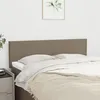 Image de Têtes de lit 2 pcs Taupe 72x5x78 88 cm Tissu