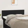 Image de Têtes de lit 2 pcs Noir 72x5x78 88 cm Similicuir