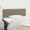 Image de Tête de lit Taupe 90x5x78 88 cm Tissu