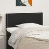 Image de vidaXL Hoofdbord 90x5x78/88 cm kunstleer zwart345892