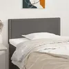 Image de vidaXL Hoofdbord 100x5x78/88 cm kunstleer grijs345916