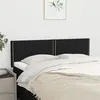Image de vidaXL Hoofdborden 2 st 72x5x78/88 cm stof zwart345926