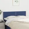 Image de vidaXL Hoofdborden 2 st 72x5x78/88 cm stof blauw345930