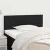 Image de vidaXL Hoofdbord 90x5x78/88 cm stof zwart346020