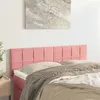 Image de vidaXL Hoofdborden 2 st 72x5x78/88 cm fluweel roze346059