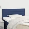 Image de Tête de lit Bleu 80x5x78 88 cm Tissu
