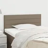 Image de vidaXL Hoofdbord 100x5x78/88 cm stof taupe346134
