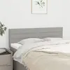 Image de Têtes de lit 2 pcs Gris clair 72x5x78 88 cm Tissu