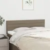 Image de vidaXL Hoofdborden 2 st 72x5x78/88 cm stof taupe346148