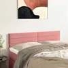 Image de vidaXL Hoofdborden 2 st 72x5x78/88 cm fluweel roze346157