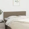 Image de vidaXL Hoofdborden 2 st 72x5x78/88 cm stof taupe346246