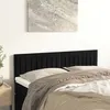 Image de vidaXL Hoofdborden 2 st 72x5x78/88 cm fluweel zwart346252