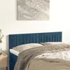 Image de vidaXL Hoofdborden 2 st 72x5x78/88 cm fluweel donkerblauw346254