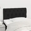 Image de vidaXL Hoofdbord 80x7x78/88 cm stof zwart346300