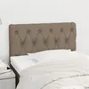 Image de vidaXL Hoofdbord 80x7x78/88 cm stof taupe346302