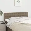 Image de Têtes de lit 2 pcs Taupe 72x5x78 88 cm Tissu