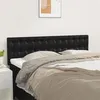 Image de Têtes de lit 2 pcs Noir 72x5x78 88 cm Similicuir