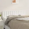 Image de Têtes de lit 2 pcs Blanc 72x5x78 88 cm Similicuir