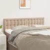 Image de vidaXL Hoofdborden 2 st 72x5x78/88 cm kunstleer cappuccinokleurig346469