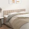 Image de vidaXL Hoofdborden 2 st 80x5x78/88 cm kunstleer cappuccinokleurig346489