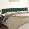 Image de vidaXL Hoofdborden 2 st 90x5x78/88 cm fluweel donkergroen346513