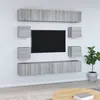 Image de vidaXL Ensemble de meubles TV 10 pcs Sonoma gris Bois d'ingénierie