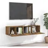 Image de vidaXL Ensemble de meubles TV 2 pcs Chêne fumé Bois d'ingénierie3120278