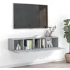 Image de vidaXL Ensemble de meubles TV 2 pcs Sonoma gris Bois d'ingénierie3120279