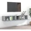 Image de Ensemble de meubles TV 2 pcs Sonoma gris Bois d ingénierie