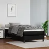 Image de vidaXL Matelas de lit à ressorts ensachés Noir 90x200x20 cm Similicuir347722