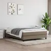 Image de vidaXL Matelas de lit à ressorts ensachés Taupe 140x190x20 cm Tissu347778