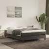 Image de Matelas de lit à ressorts ensachés Gris foncé 140x200x20 cm