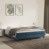 Image de vidaXL Matelas de lit à ressorts ensachés Bleu foncé 180x200x20 cm347852