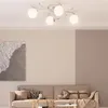 Image de vidaXL Plafondlamp met glasbollen rond 4xG9337908