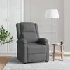 Image de Fauteuil de massage Gris foncé Tissu