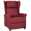Image de Fauteuil de massage Rouge bordeaux Tissu