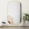 Image de 348220 vidaXL Miroir mural Doré 80x50 cm